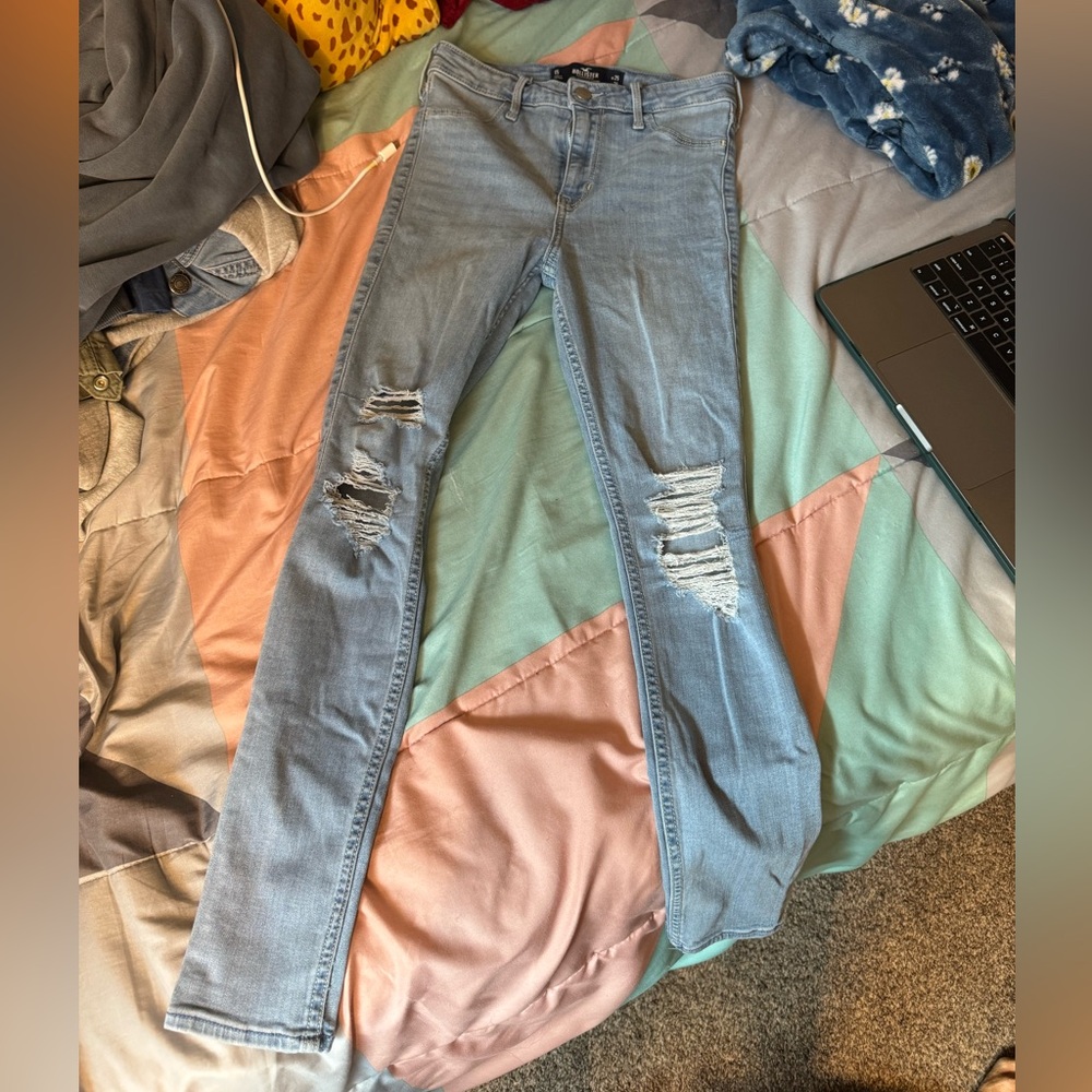 hollister high rise jean legging, 25W 26L, 1S, great condition
